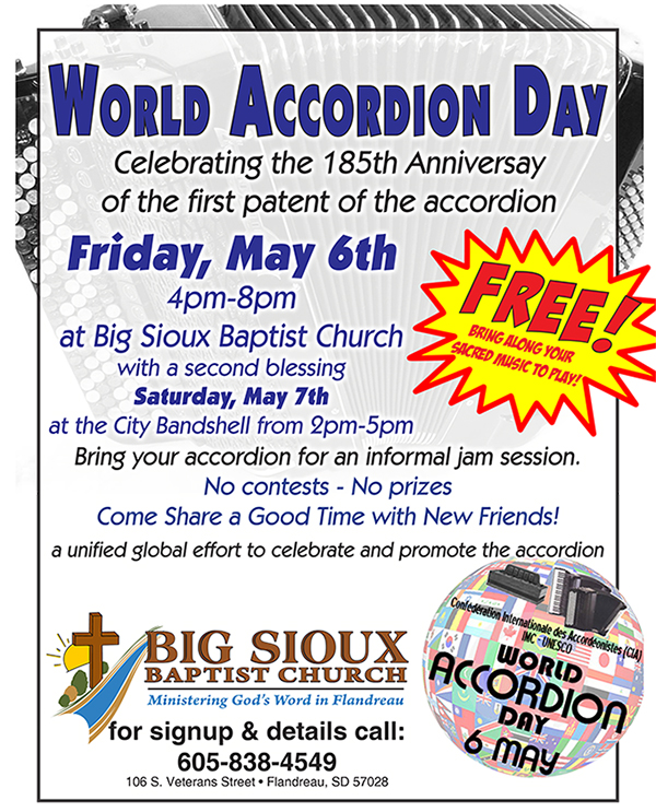 Big Sioux World Accordion Day